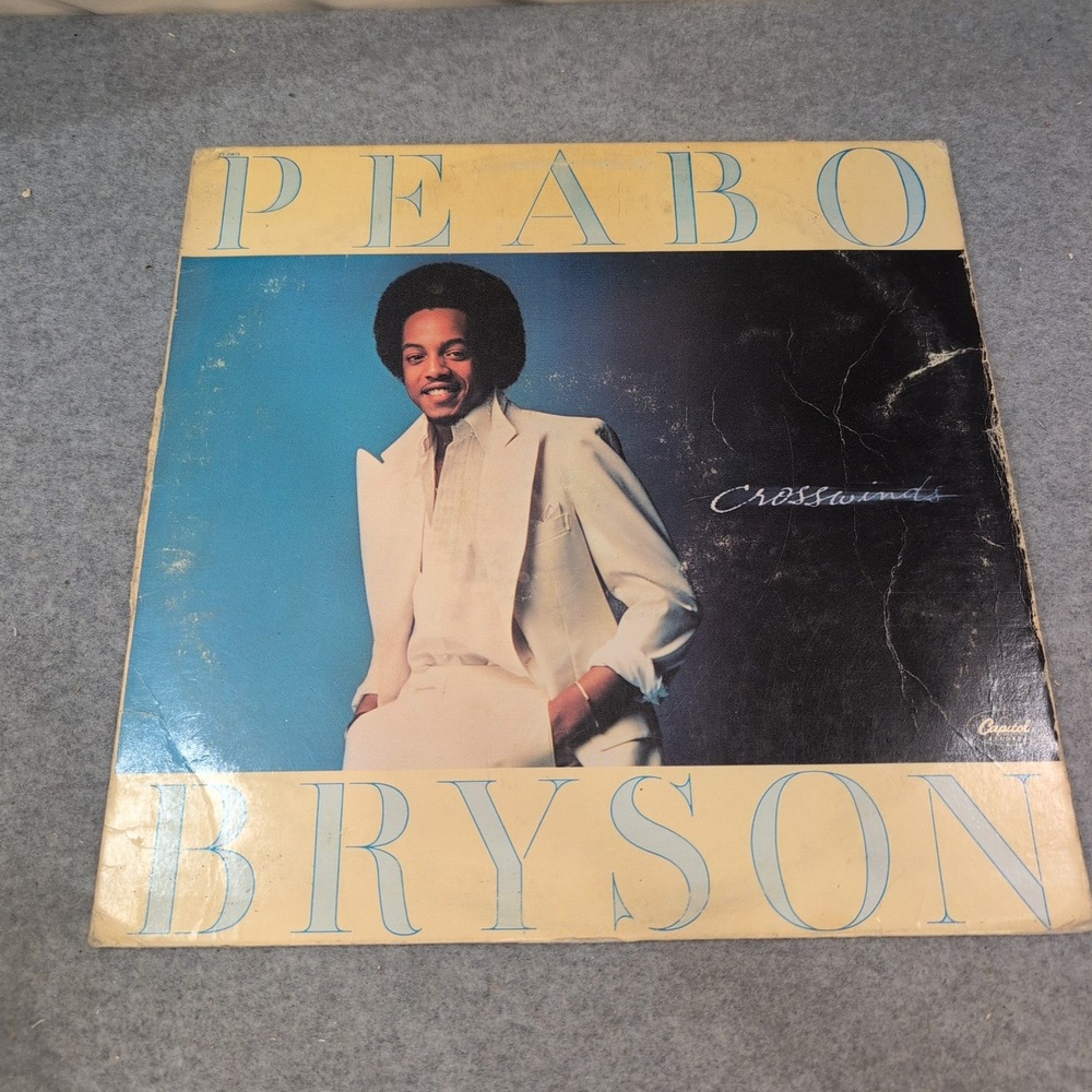 Peabo Bryson Crosswinds Vinyl LP Album 1978 Capitol Records ST-11875 Soul R&B